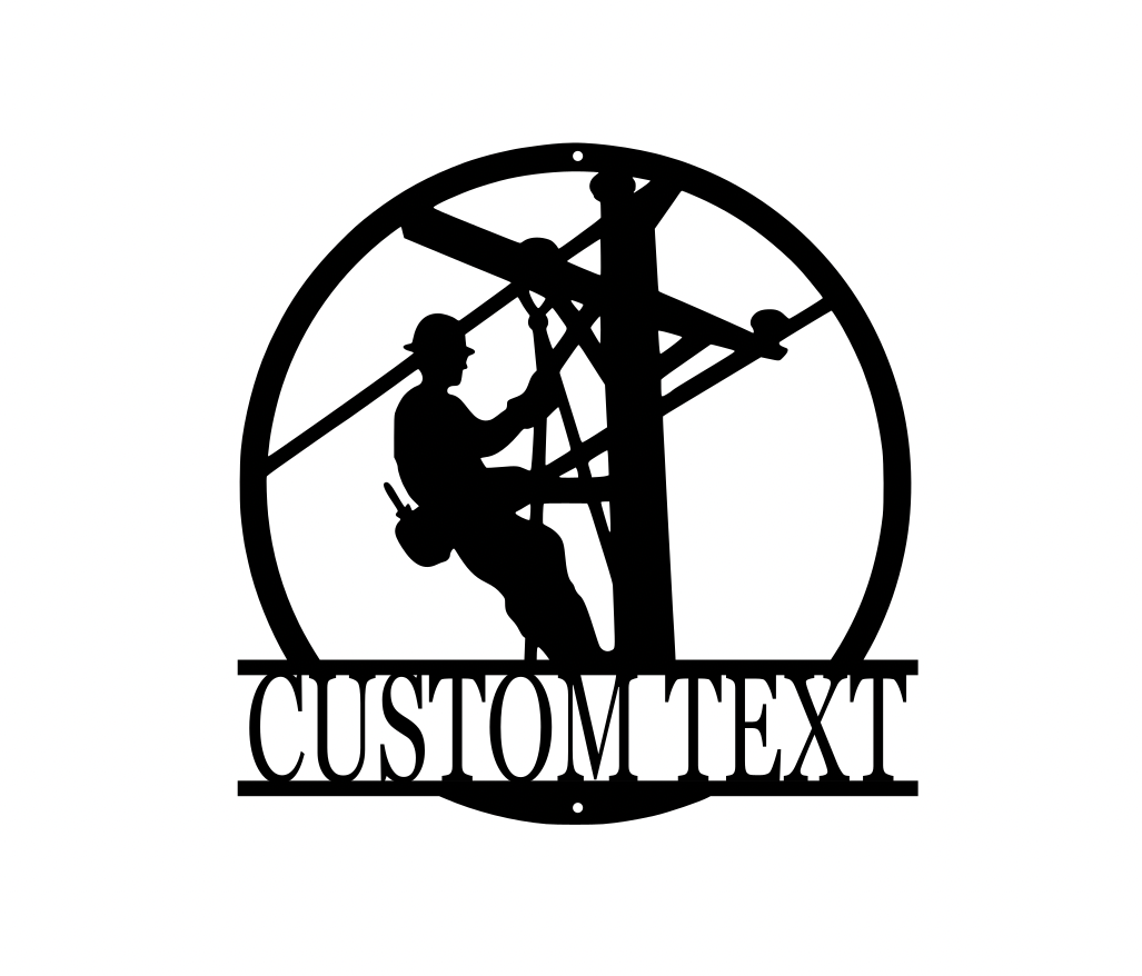 Lineman Sign